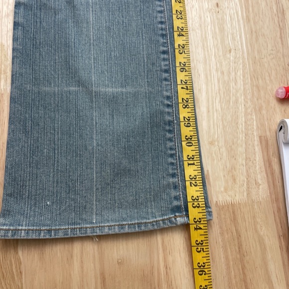 7 For All Mankind Bootcut Jeans Light Wash Denim Women Size 31 - Picture 13 of 13